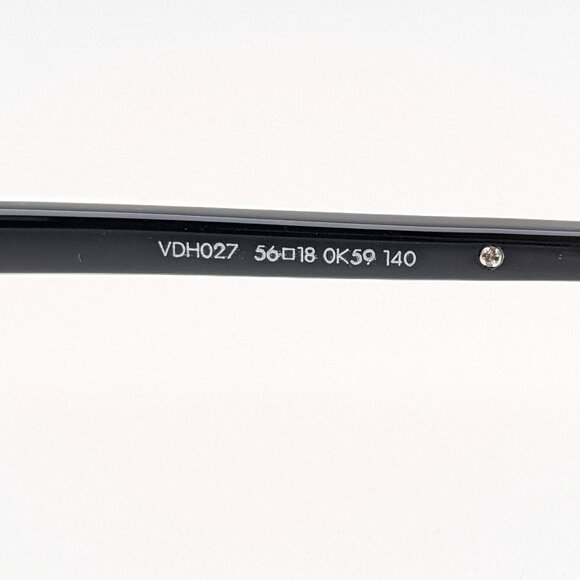 🕶️Made in Italy! Dunhill VDH027 Eyeglasses 56/18 140 | ALT208🕶️ - Picture 7 of 9